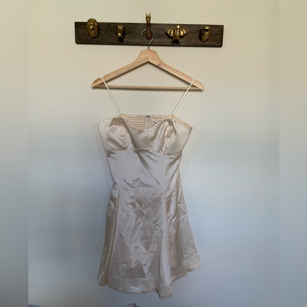 Reformation Jacques Satin Dress - Picture 2 of 5